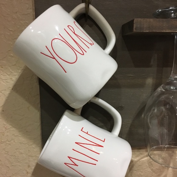 Yours & Mine Rae Dunn Mugs - Picture 2 of 4